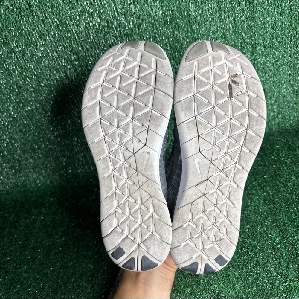 Nike Free RN Flyknit‎ 2017 Women's Running Shoes 880844-002 Wolf Gray Size 8.5